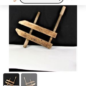 Large wood of clamp early 1900's